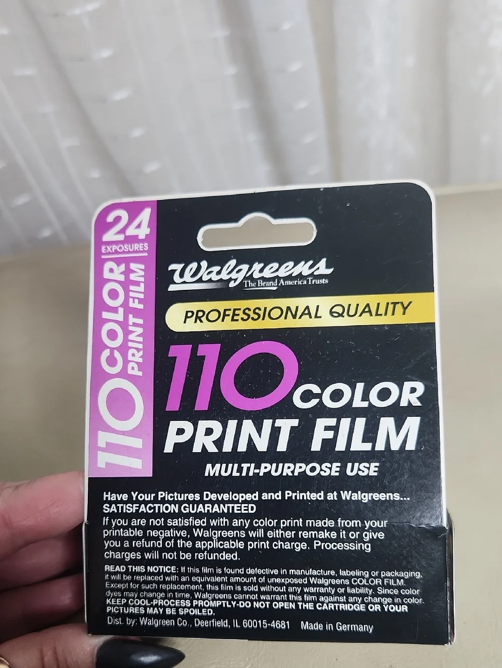 Vintage Collectable Kodak Star 110 camera 24 Exposure (expired) Film Bundle